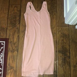 Forever 21 light pink casual summer dress